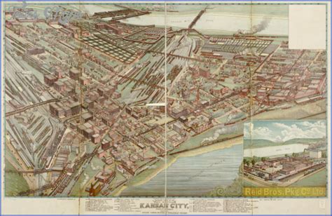 Kansas City Street Map - ToursMaps.com