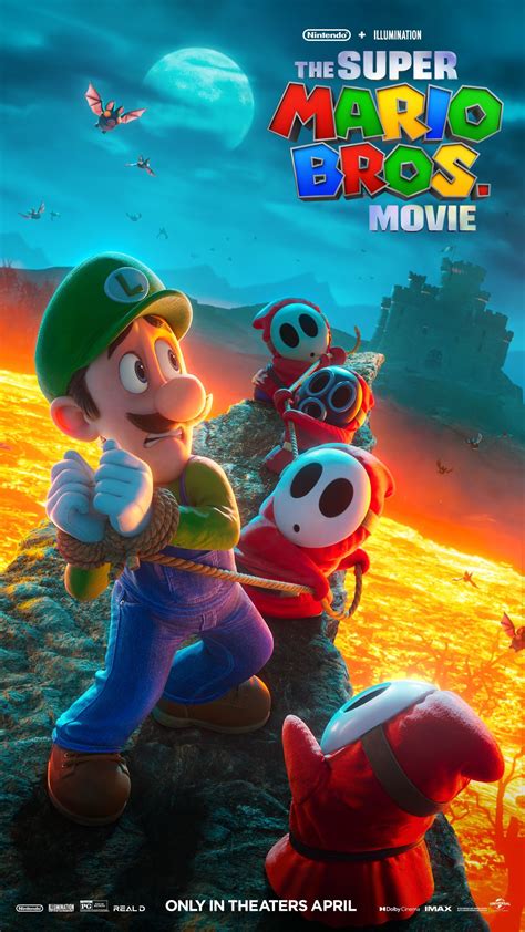 Super Mario Bros Character Posters Show Luigis Kidnapping And More