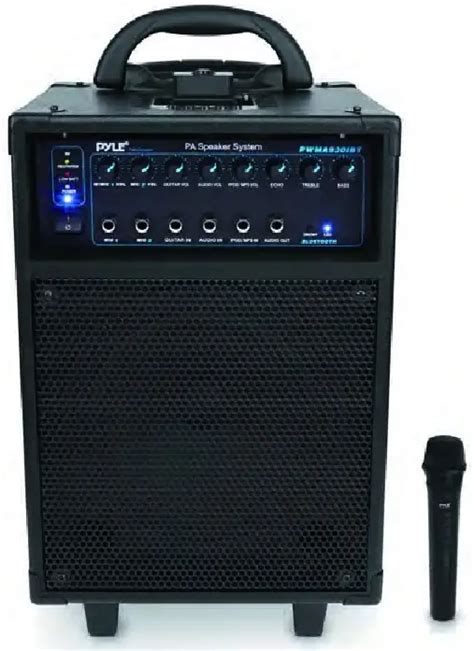 Pyle Pwma930ibt Wireless Bt Portable Pa Speaker System User Manual