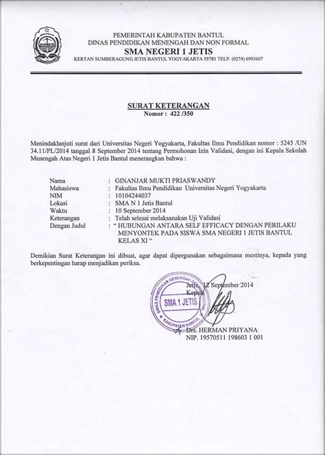 Contoh Surat Pernyataan Tidak Mencontek Lagi Surat Pernyataan