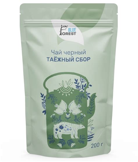Черный чай Таежный Сбор 200г - BLUE FOREST - купить с доставкой по ...