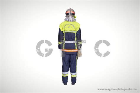 POMPIER SDIS TENUE FEU GITC