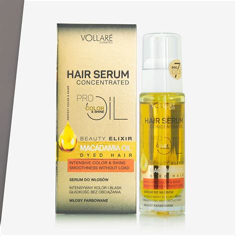 Vollare Macadamia Oil Concentrated Hair Serum For Colored Hair 30ml