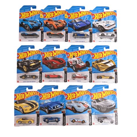 Colección Carritos Hot Wheels Varias Series Modelos Colores