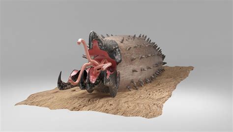 graboid (Tremors) | CGTrader