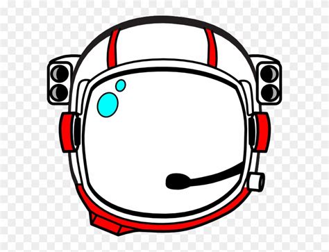 Astronaut Helmet Clip Art - Cartoon Astronaut Helmet - Free Transparent ...