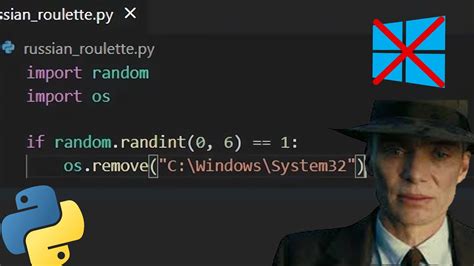 DELETE SYSTEM32 With PYTHON YouTube