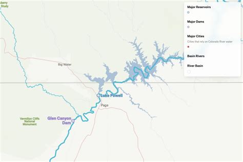 Colorado River Basin - Felt Map Gallery