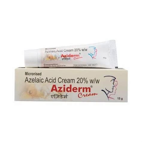 Finished Product Azelaic Acid Aziderm Cream For Personal