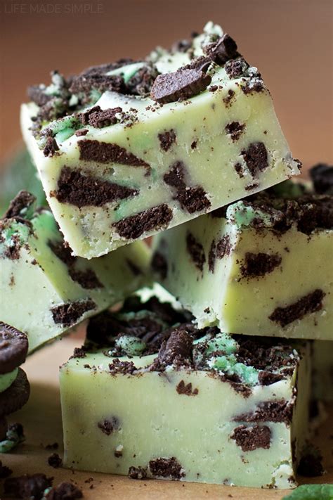 Mint Cookies And Cream Fudge Life Made Simple