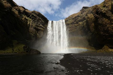 La bruineuse cascade de Skógafoss 2Tout2Rien