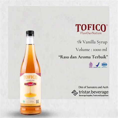 Jual TERLARIS Sirup Premium Rasa Vanilla Vanila Tofico Syrup 1