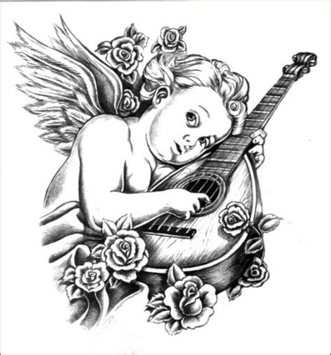 Disegni Angeli Tattoo Imagui