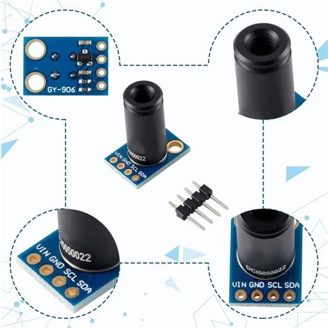 Melexis Round Contactless Ir Digital Infrared Temperature Sensor Gy