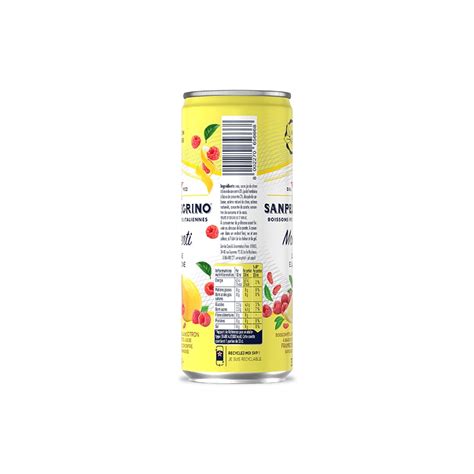 Boisson P Tillante Saveurs Citron Framboise Sanpellegrino