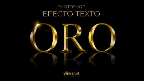 Photoshop Efecto Texto Oro 3 métodos diferentes para crear un efecto