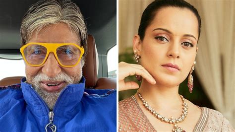 Amitabh Bachchan Shares Kangana Ranaut S Dhaakad Song Teaser But