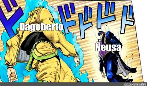 Create Comics Meme Za Warudo Dio Against Jotaro Meme Jotaro Vs Dio