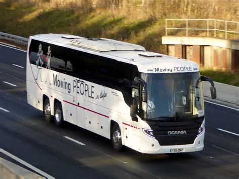 YT19 DWP Is A 2019 Scania K410EB6 Higer Touring Moving Flickr