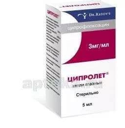 ЦИПРОЛЕТ капли цена в Ташкенте, инструкция по применению, состав и ...