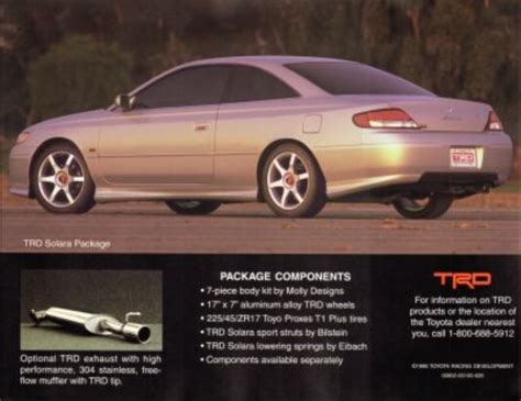 The Toyota Trd Camry Solara Took The Forgettable Coupe Added A