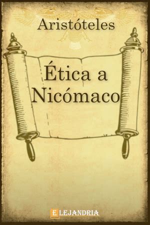 Libro Ética a Nicómaco en PDF y ePub Elejandría