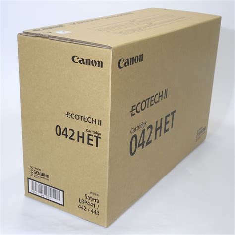 未使用美品 純正 エコテック CANON キャノン トナーカートリッジ042H ET CRG 042H ET Satera LBP443i