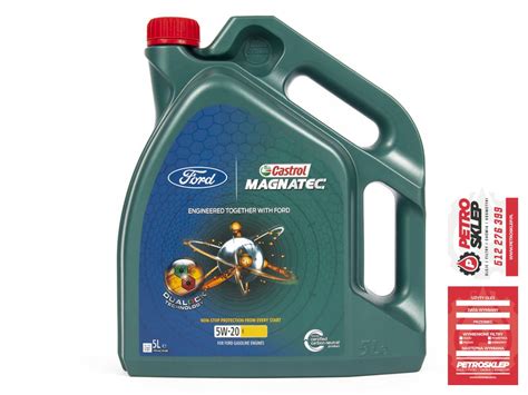 CASTROL MAGNATEC E 5W20 FORD 5L 151A95 za 209,99 zł z Kraków - Allegro ...