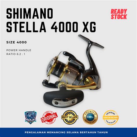 Reel Shimano Stella 4000 Xg Lazada Indonesia