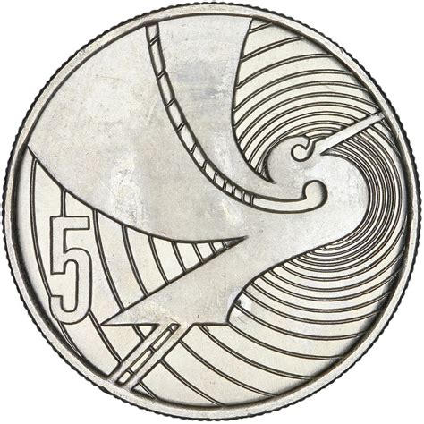 Five Cents, Coin Type from New Zealand - Online Coin Club