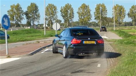 BMW M Cars Accelerating POWERSLIDE M3 CSL M5 E61 Eisenmann M4 M2