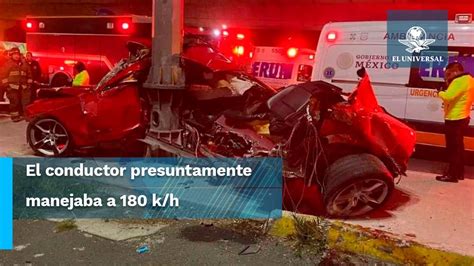 Estos son los impactantes accidentes reportados en vehículos deportivos