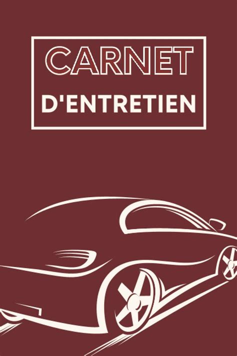 Buy Carnet D Entretien Voiture Journal De Bord Maintenance