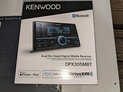 Kenwood DPX305MBT Double DIN In Dash Digital Media Receiver W Blth