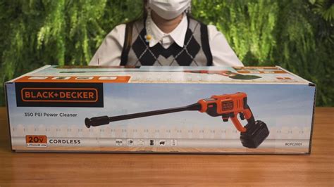 How To Assemble Black Decker Cordless Pressure Washer YouTube