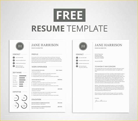 Free Eye Catching Resume Templates