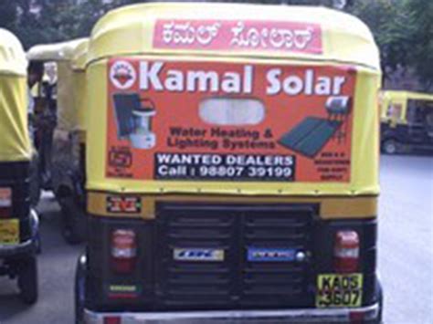 auto rickshaw advertising  bangalore pune