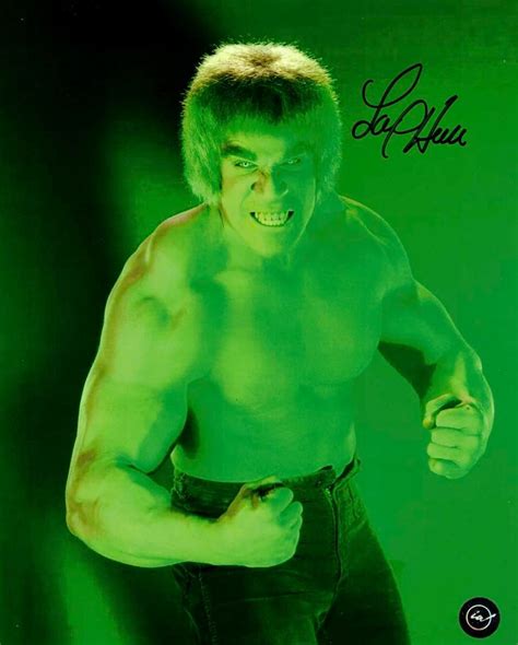 Lou Ferrigno as The Incredible Hulk Autographed 8x10 – Icon Autographs