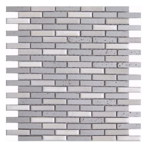 Class White And Silver Mosaic Tile Love Mosaic