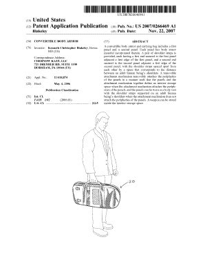 Fillable Online Convertible Body Armor Fax Email Print PdfFiller