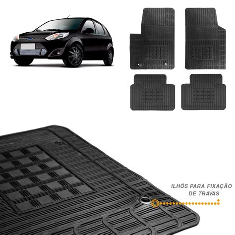 Tapete Borracha Ford New Fiesta 4 Pç Daud 0612371 G0040 Submarino