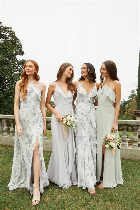 Patterned Bridesmaid Dresses Spring Bridesmaid Dresses Summer