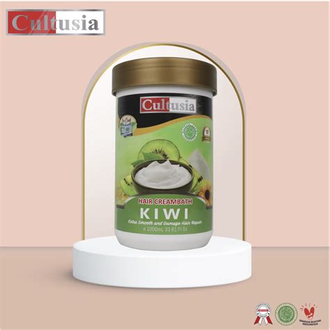 Jual Cultusia Hair Creambath Kiwi Liter Shopee Indonesia