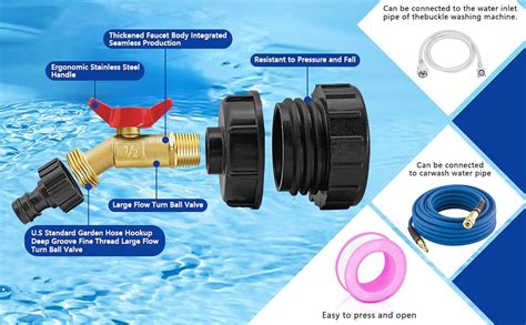 275 330 Gallon Ibc Tote Adapter Ibc Water Tank Adapter 2