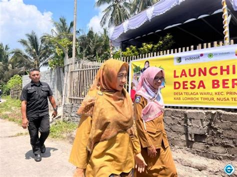 Launching Desa Berdaya Wagub Ntb Apresiasi Program Zis Indosat Bersama Rumah Zakat