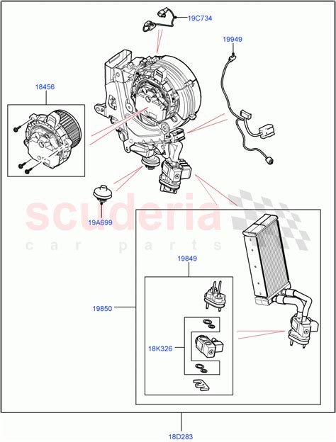 Heater Air Cond Internal Components Auxiliary Unit Standa Parts