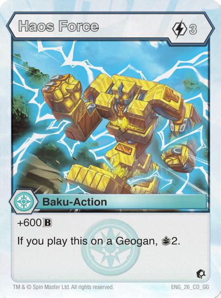 Haos Force The Bakugan Wiki