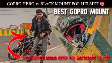 Gopro Hero 12 Black Best Mount For Helmet 😍 Gopro Hero 12 Setup For