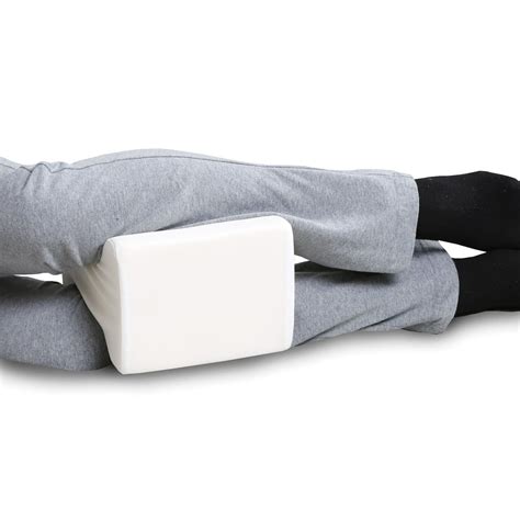 Support Plus Contour Knee Pillow Premium Orthopedic Memory Foam Wedge