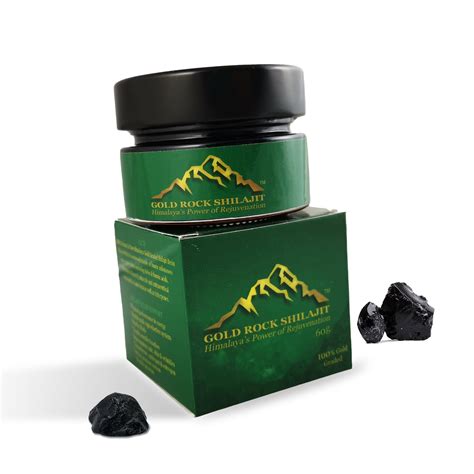 Buy 100 Pure Himalayan Shilajit Resin 30g Jar Gold Rock Shilajit